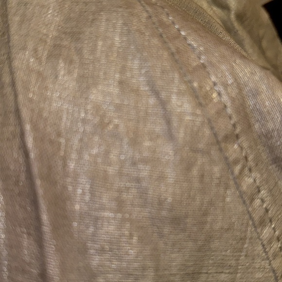 Gizia metallic linen embellished belt high low skirt EU 36 - Picture 15 of 15